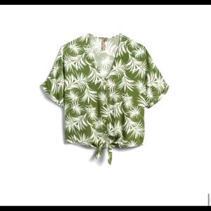 Brina & Em Rowan Tie Front (palm tree design)🍍